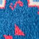 Tapis vintage Bleu