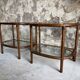 Console rattan or