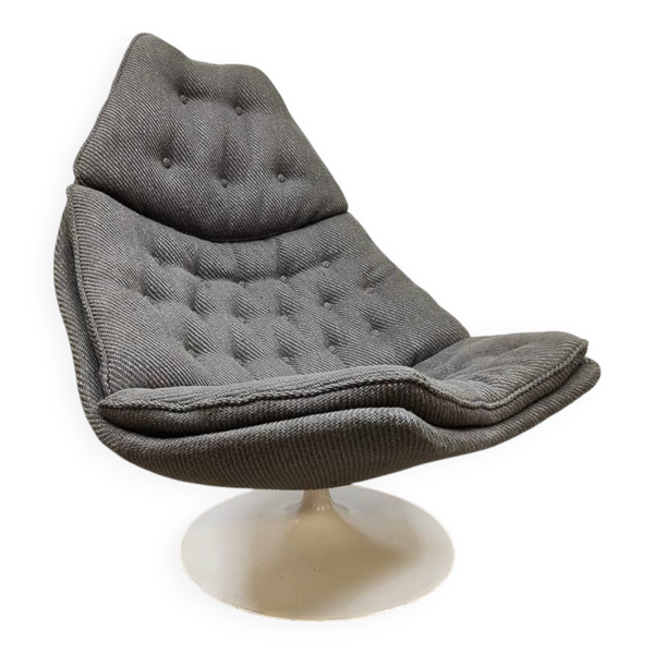 Fauteuil pivotant F588 au design vintage Artifort Geoffrey Harcourt