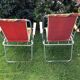 Pair of camping armchairs