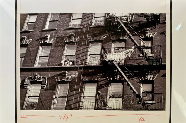 Un regard suspendu Escalier de secours d'appartements New York City – 1953
