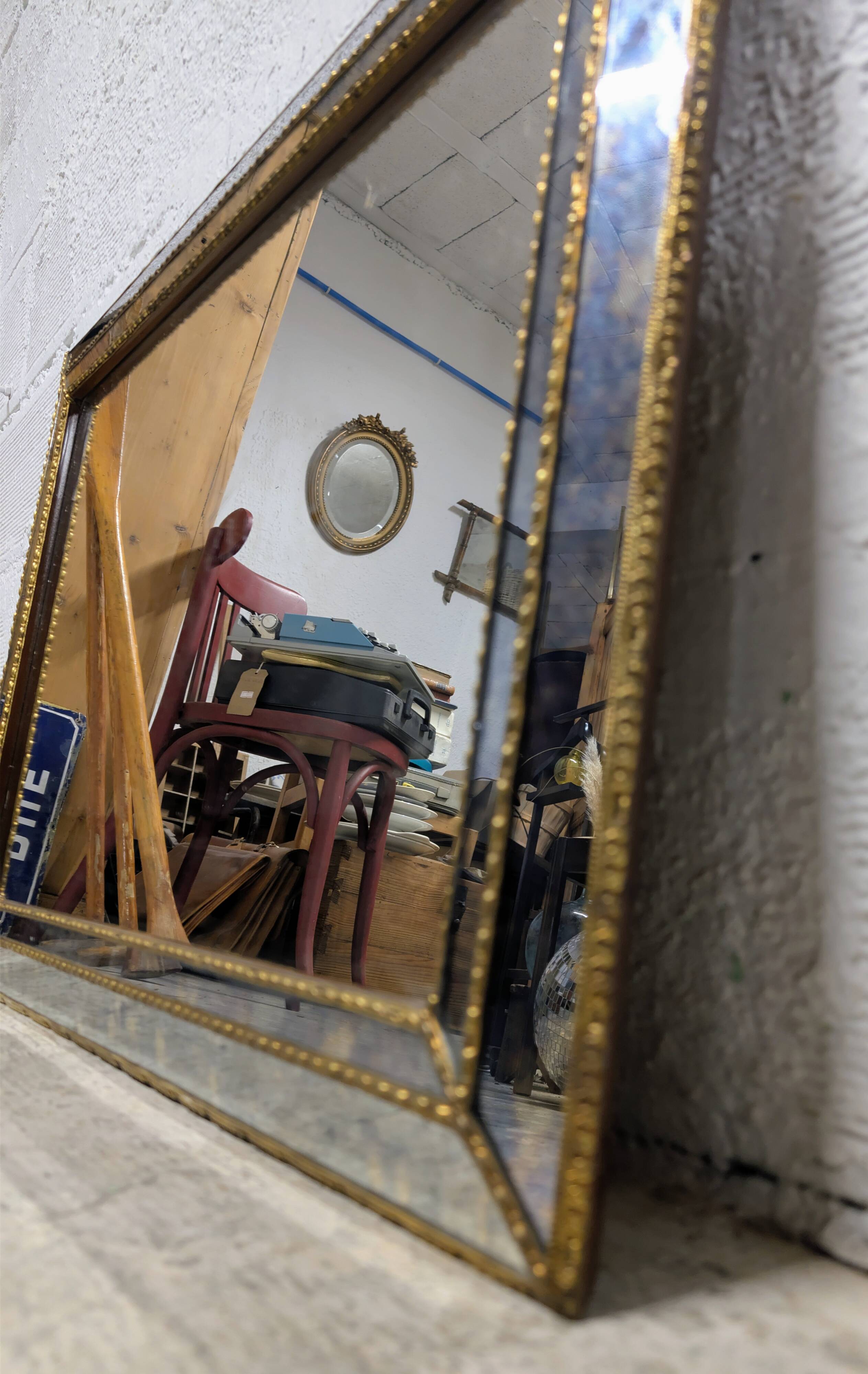 Miroir à parecloses 81x57cm