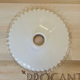 Suspension opaline lampshade