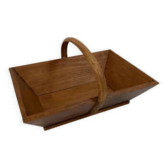 Panier baquet en bois - Petit modèle
