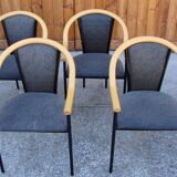 Set of 4 chairs , 1970s