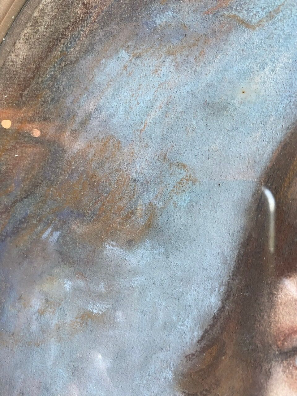 Portrait of a young girl, signed, 20th century