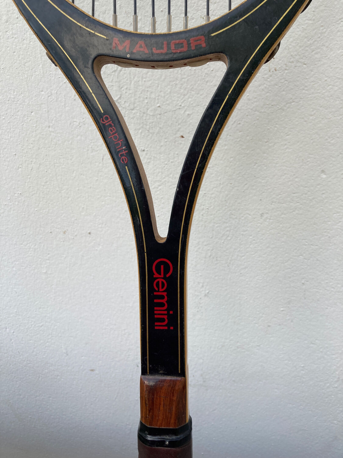Gemini Major Graphite wooden tennis racket