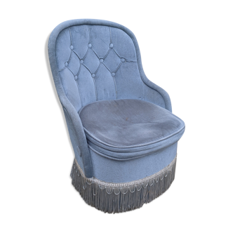 Vintage velvet driver blue lagoon