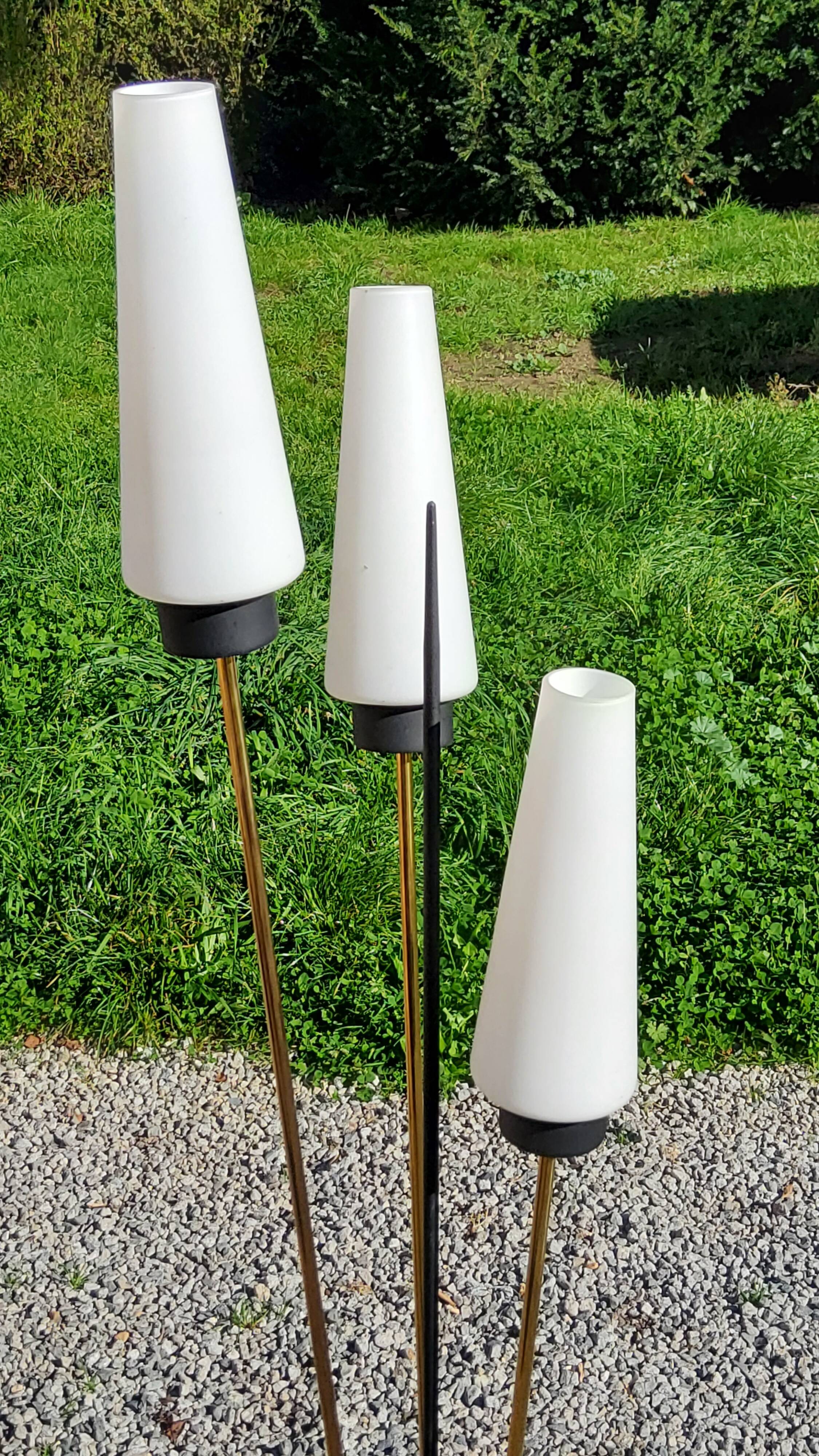Vintage floor lamp from the 60s from Lunel