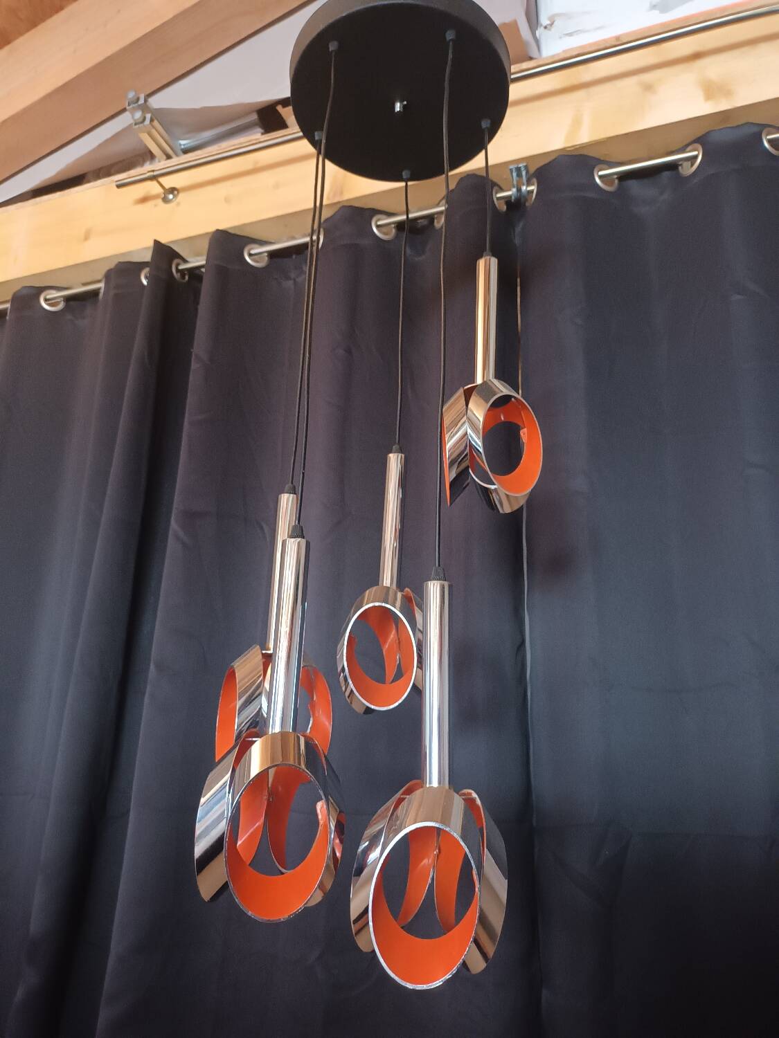 Vintage 1970s Raak chandelier