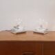 Pair of space age design lamps 70, murano