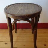 Set de 2 anciens tabourets Mahieu