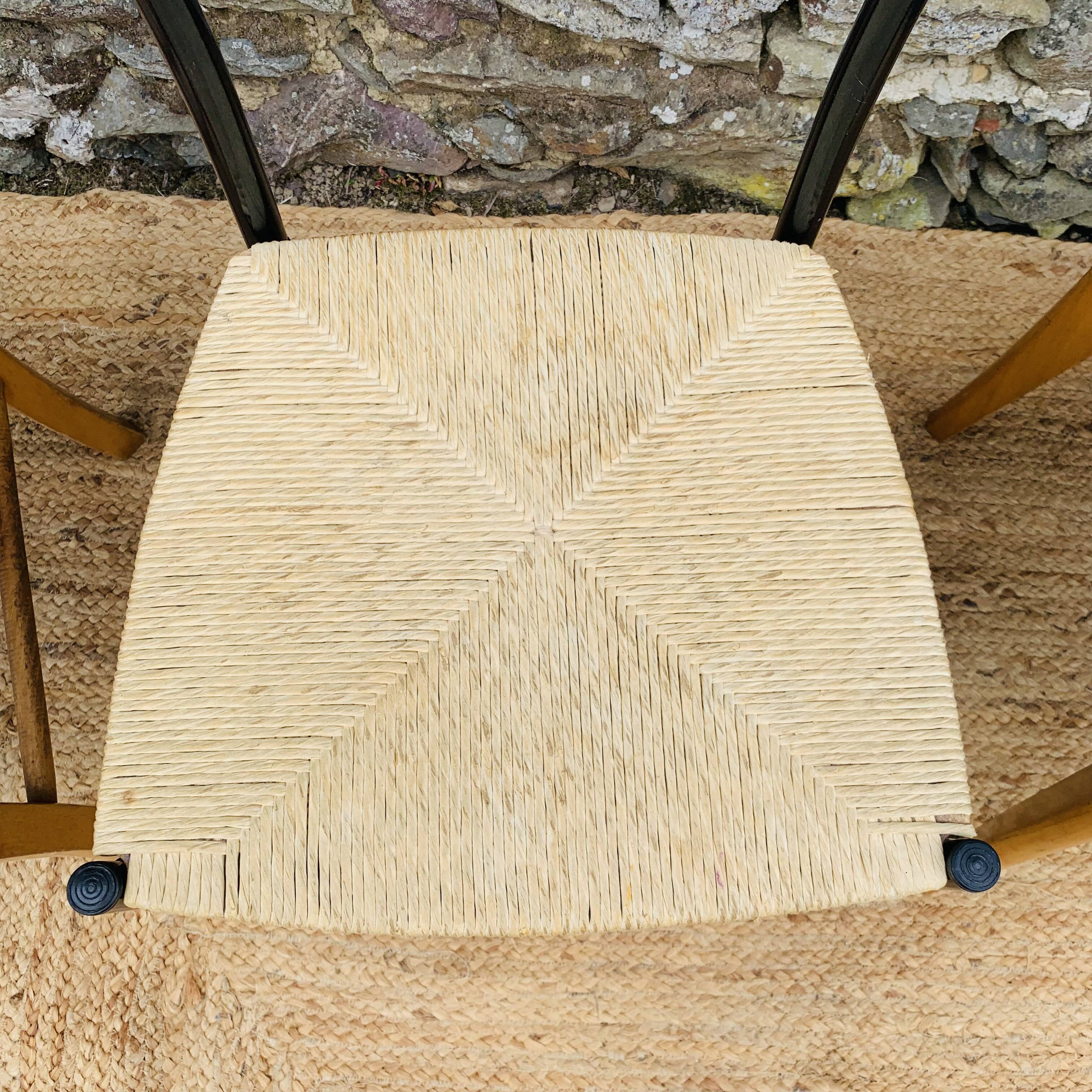 Set of 4 mismatched chairs