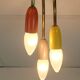 1950s mid century sputnik spider 9-light CEILING LAMP brass metal