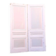 Paire de portes de placard h233x86cm chacune ancienne