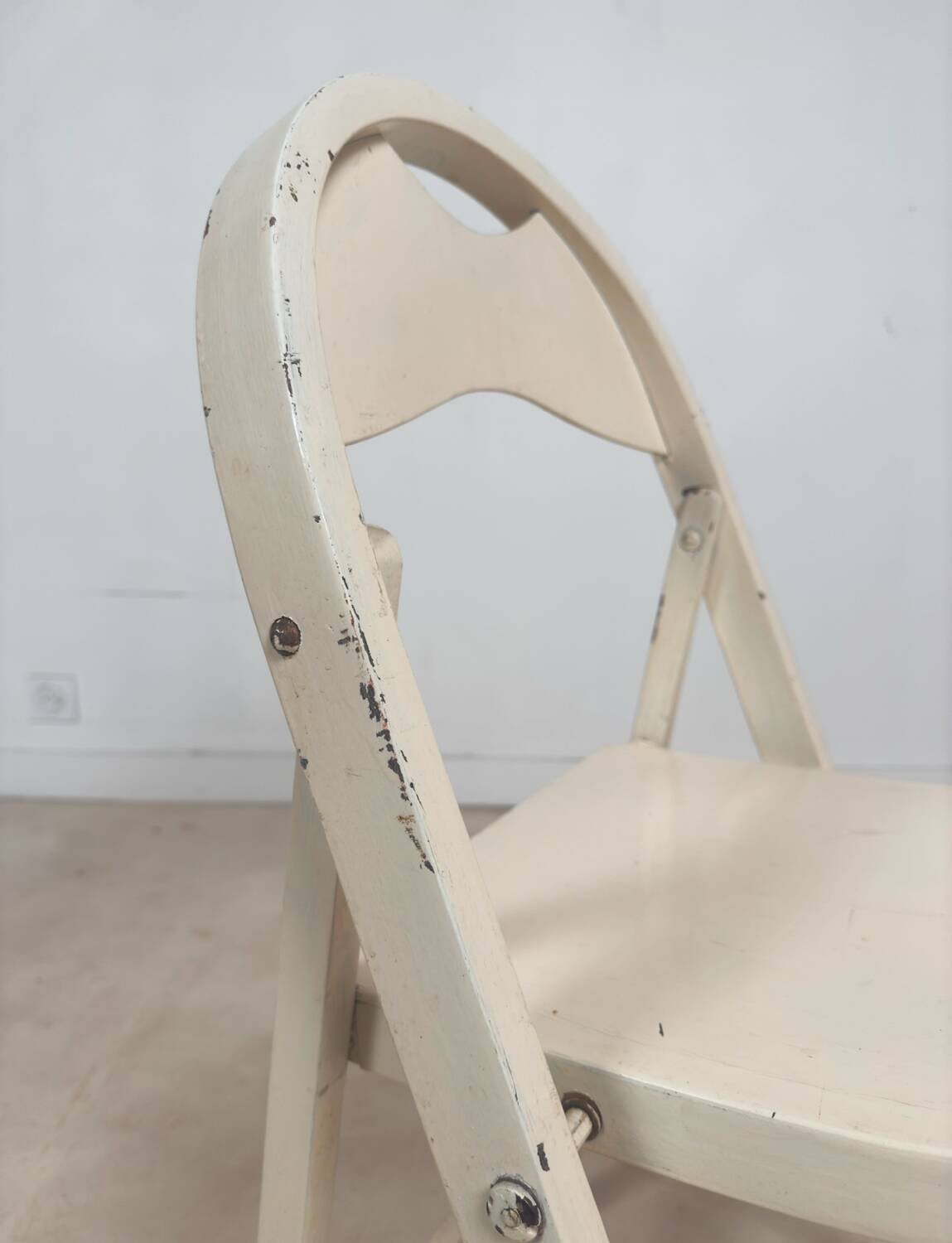 Set of 5 folding chairs from the 1930s by Thonet Mundus.