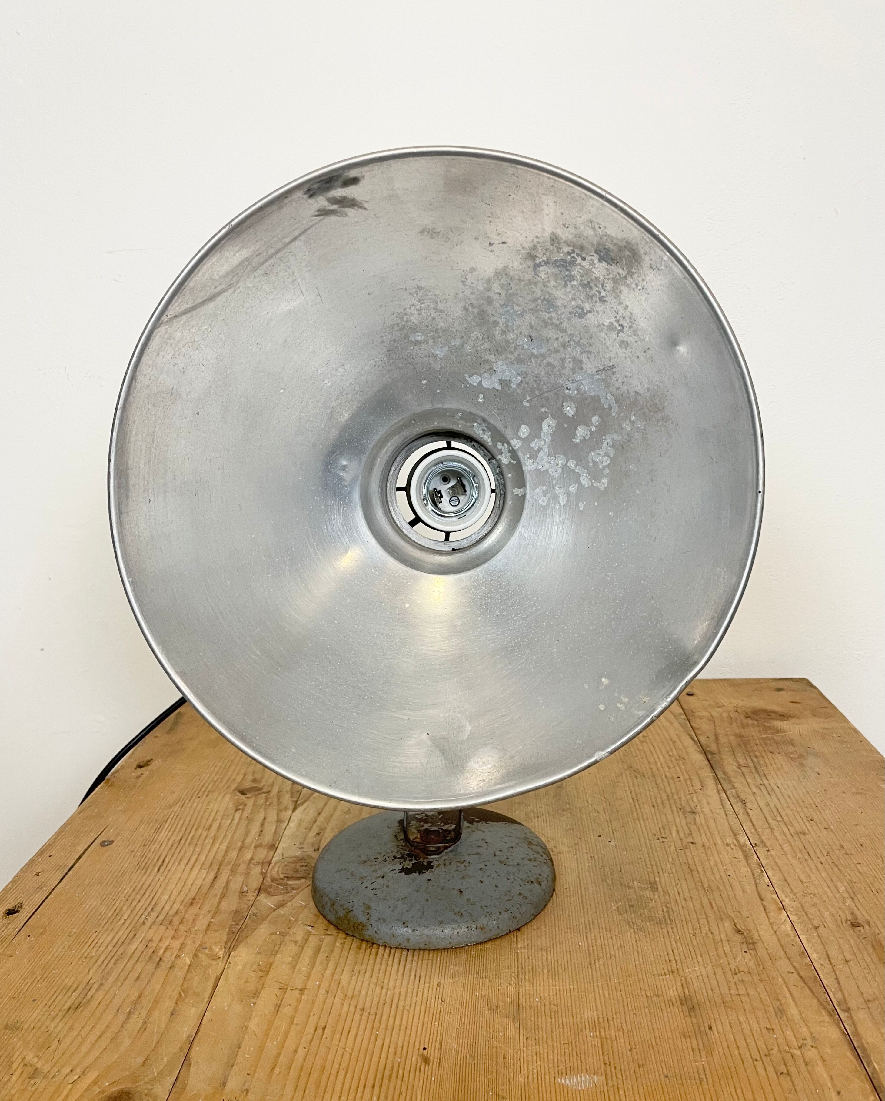 Industrial table lamp from bag turgi, 1950s