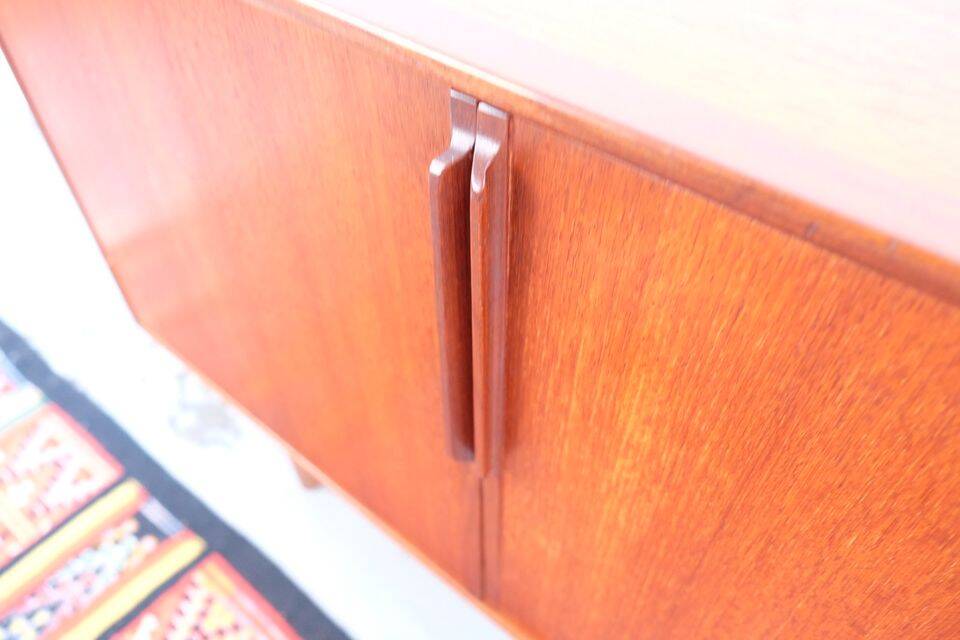 Vintage retro 1960s ASKO commode in teak, mid-century style.