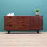 Rosewood chest of drawers, Danish design, 1970s, designer: Kai Winding