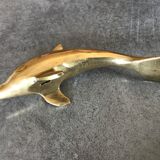 Dolphin vintage solid brass - animal collection brass 12,5 cm