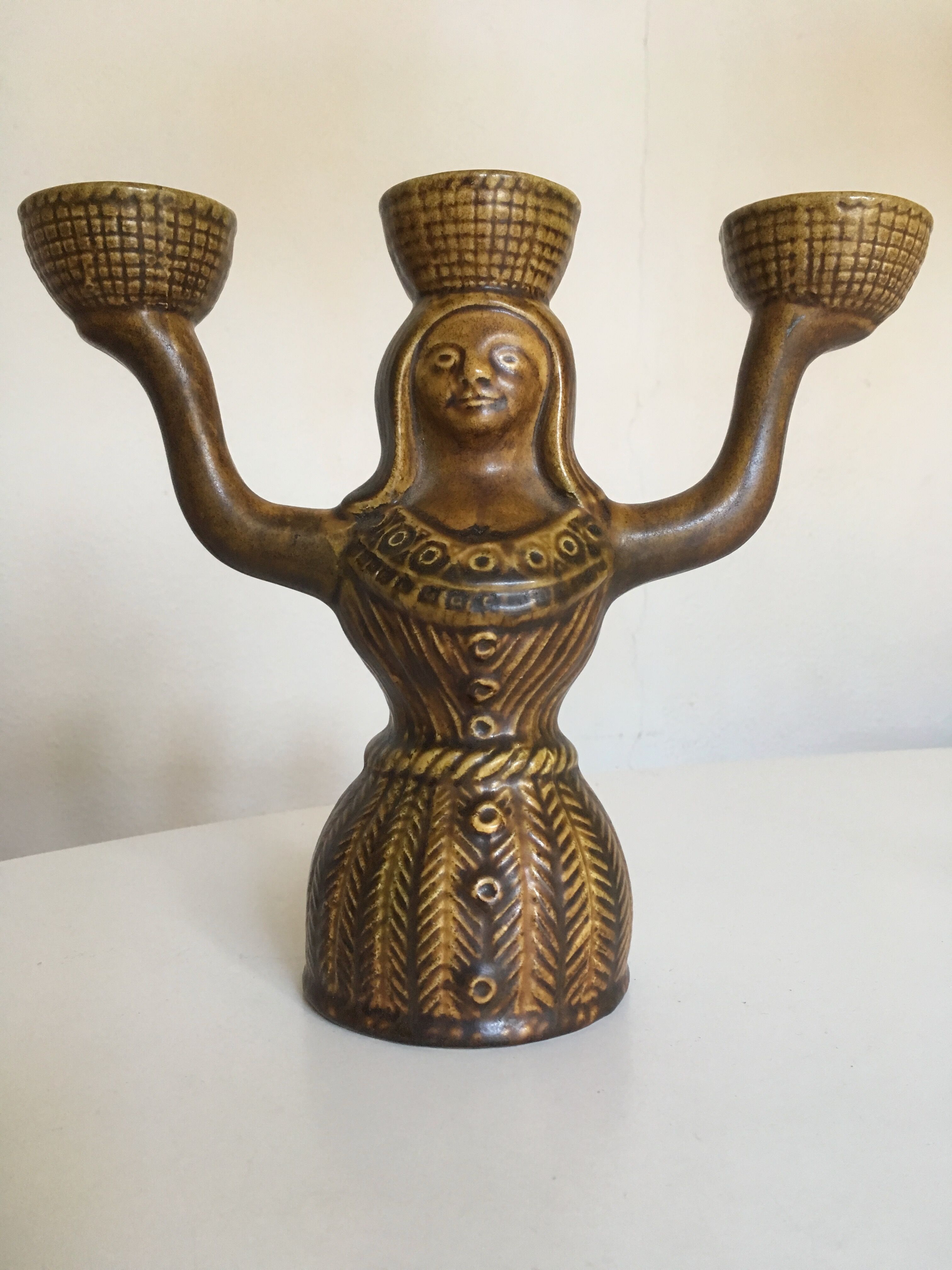 St Clement 60s ceramic ceramic bougeoir