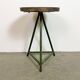 Green Industrial Workshop Stool, 1960s