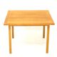Table basse en chêne, Bertil Fridhagen, Suède, 1960
