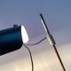 Mid-century Italian minimalist table lamp