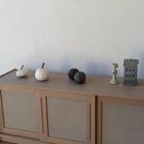 Scandinavian woden long sideboard.