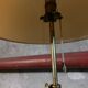 Vintage gold floor lamp