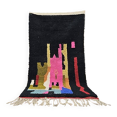 Colorful Moroccan Berber rug 250cm x 150cm