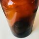 Bottle pharmacy in amber glass