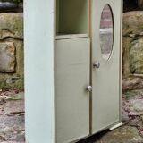 Doll wardrobe or vintage bathroom furniture