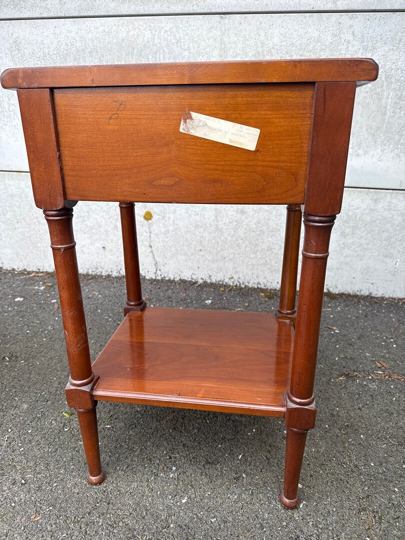 Bedside tables – Camille & Vence – furniture – pair in varnished wood