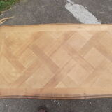 Louis XV-style coffee table in cherry