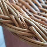 Old wicker tray