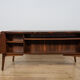 Mid-Century Modern Danish Rosewood Desk by Svend Åge Madsen for H.P. Hansen, Denmark, 1960s
