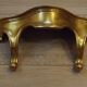 Vintage Ornate Gold Resin Wall-Mounted Mirror & Matching Console Table 5055