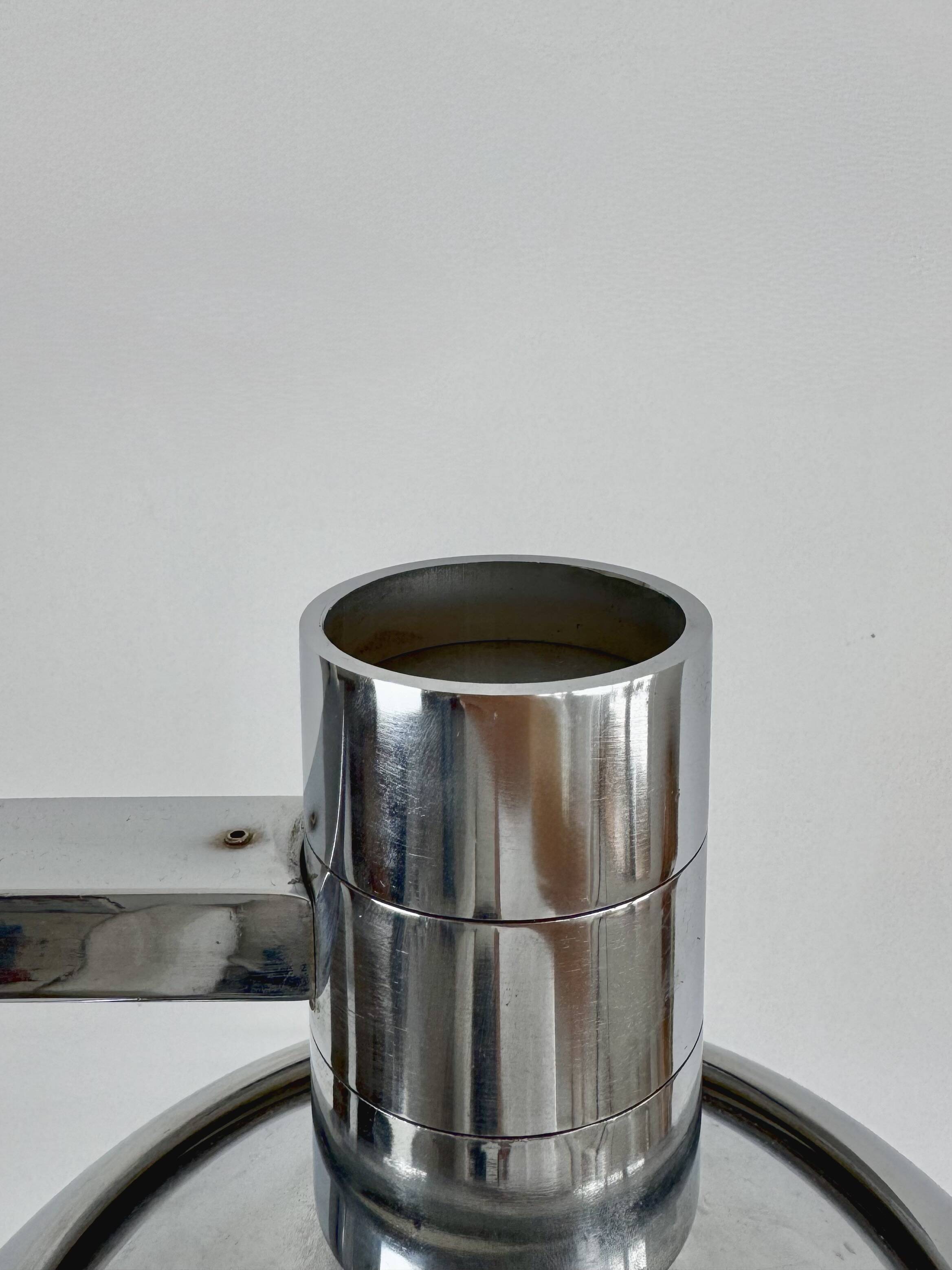 XL Lamp AM/AS by Franco Albini, chrome brass, Italy, 1960
