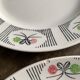 Set of 6 vintage plates Gien France - Model Marie-José