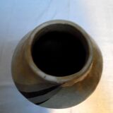 Vase en grès  vernissé