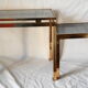 2 nesting tables by Guy Lefèvre for the Maison Jansen of the 70s