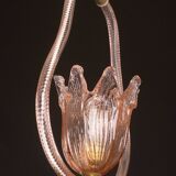 Pink Jewel Murano Glass Chandelier by Barovier e Toso, 1950s