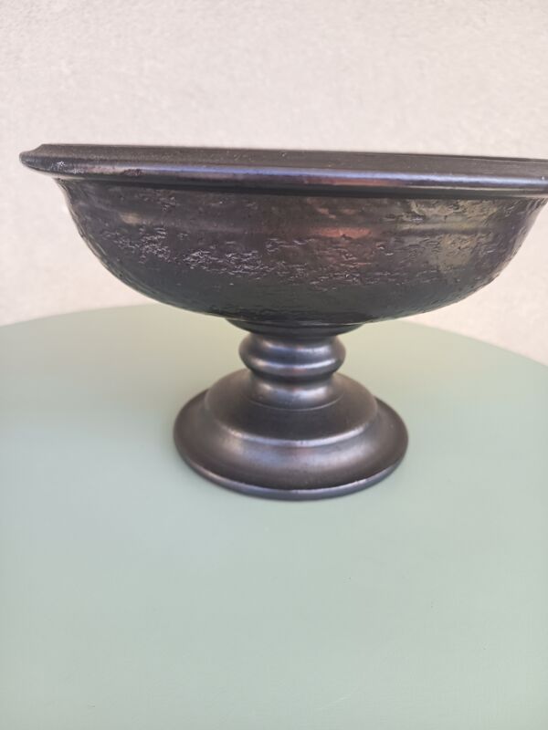 Coupe signée Jean Marais – Vallauris – grande pièce d’art céramique