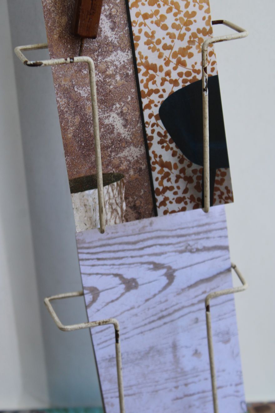 Old postcard display