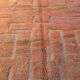 Moroccan Beni Ouarain yellow orange terracotta modern rug