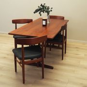 Table en teck, design danois, années 1960, designer : Børge Mogensen