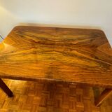 Art Deco walnut dining table