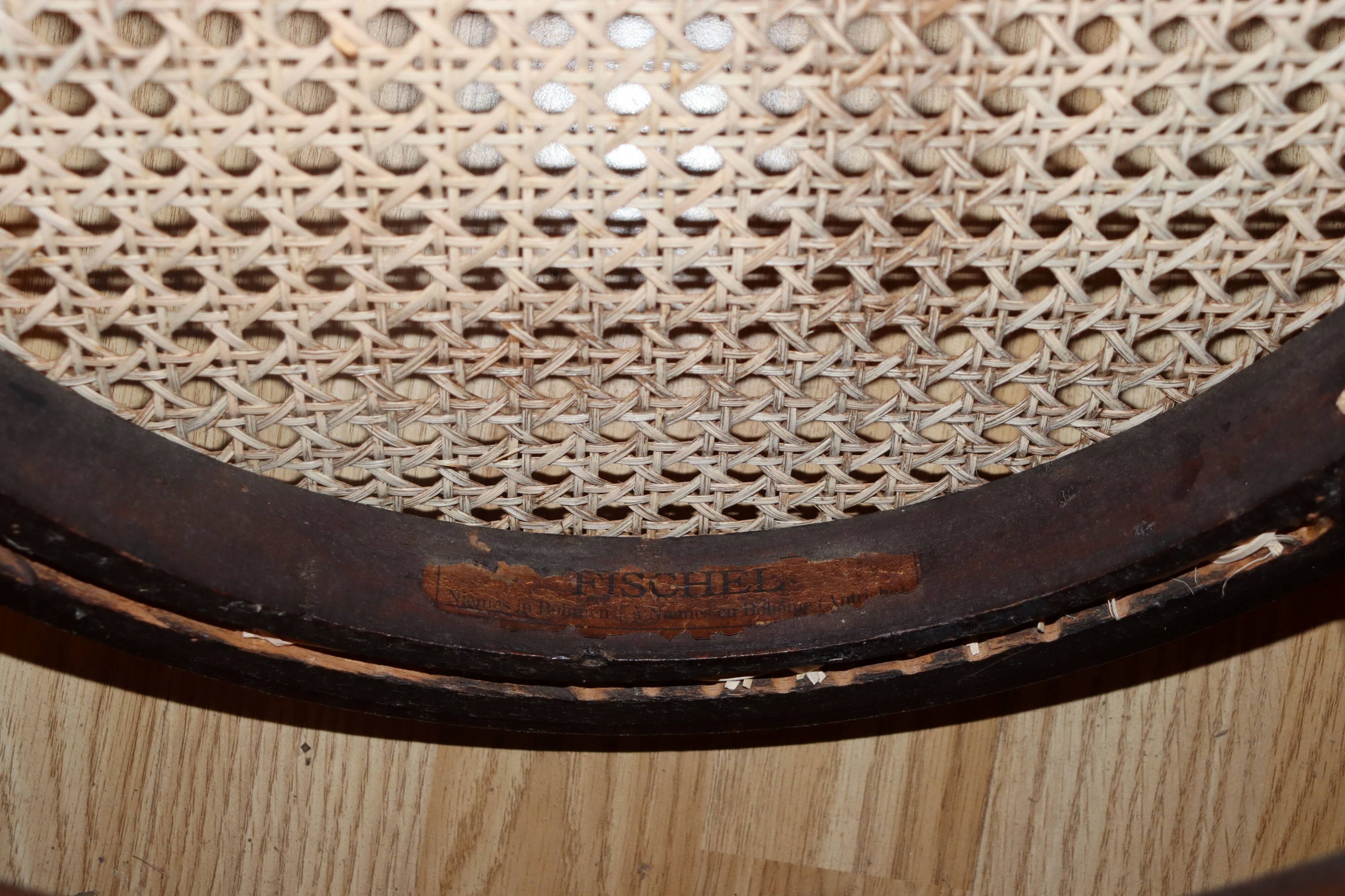 Paire de chaises bistrot n°19 Fischel