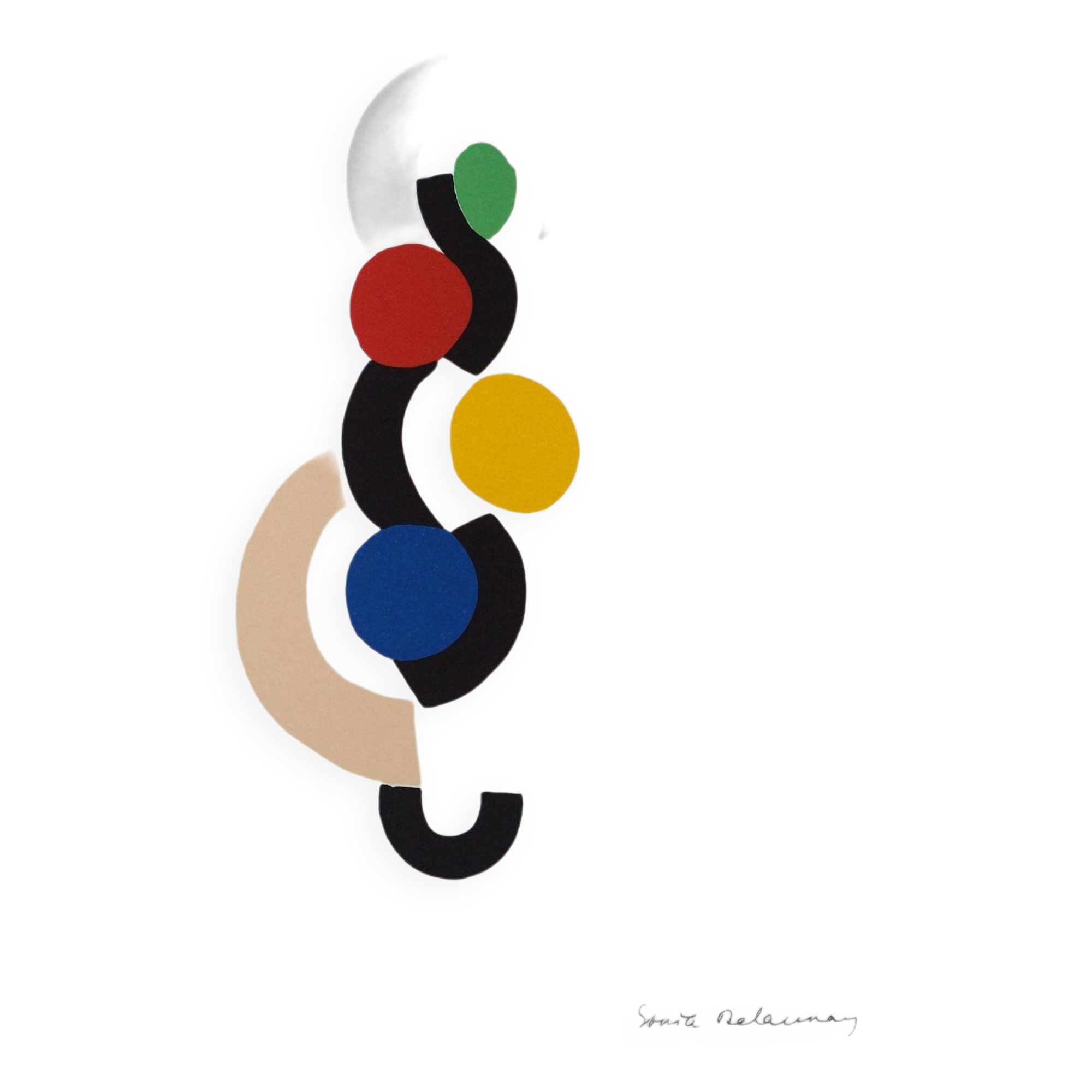 Sonia delaunay: rhythm and dance - lithograph